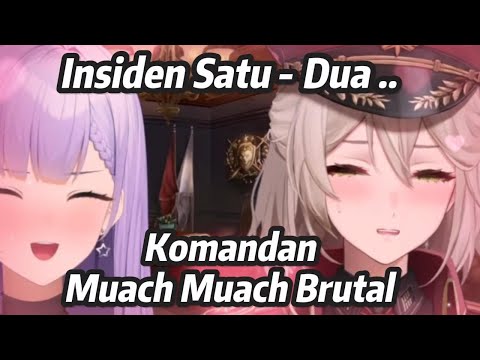 Insiden 1 2 ... Muach Komandan 【Silvia Valleria】【ElaineCelestia】