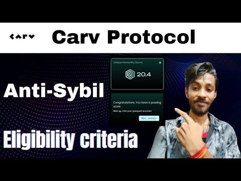 Carv protocol Airdrop criteria | carv protocol Airdrop update | crypto airdrops