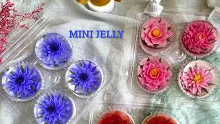 How to make 3D Jelly flower