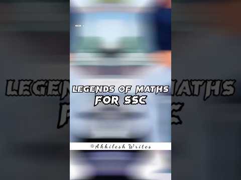 Who is Your Favourite Comment ❤️ | SSC Maths Legends #ssccgl #shorts #viral #shortsvideo #legends