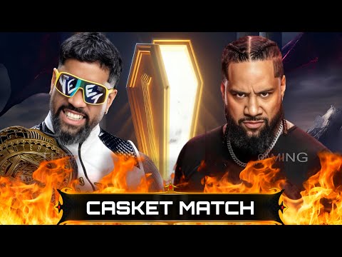 WWE 2K24 • Casket Match - Jey Uso VS Jimmy Uso | WWE