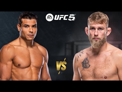 UFC 5 PAULO COSTA VS. ALEXANDER GUSTAFSSON FOR THE UFC WORLD MIDDLEWEIGHT CHAMPIONSHIP BELT!