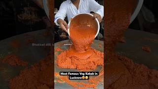 Most Famous Veg Kebab in Lucknow😍😋|| Indian Street Food