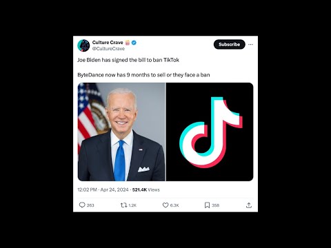 TikTok Getting Banned (Meme)