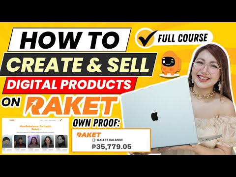 HOW TO CREATE AND SELL DIGITAL PRODUCTS IN RAKET PH | STEP-BY-STEP FOR BEGINNERS