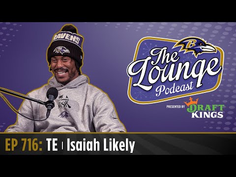 Isaiah Likely Joins The Lounge Ahead of Playoffs | Baltimore Ravens