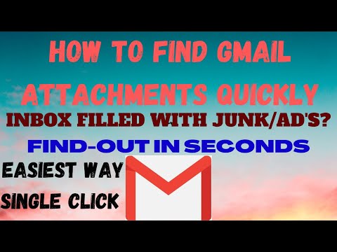 How to Find Gmail Attachments Quickly! Gmail Tips & Tricks