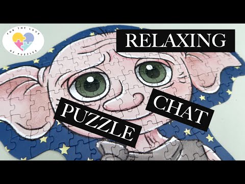 Relaxing Puzzle Time with Dobby from Wizarding World