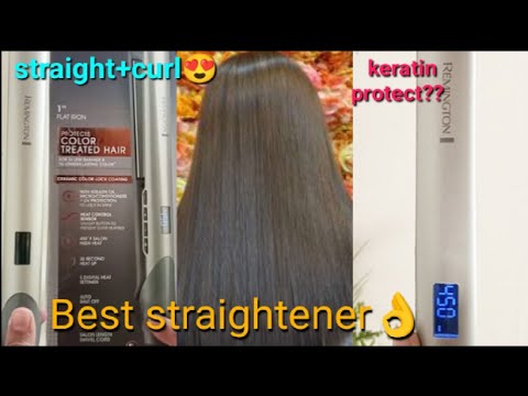 Remington High Heat 2 in 1 Straightener || professional straightener with Digital sensor...