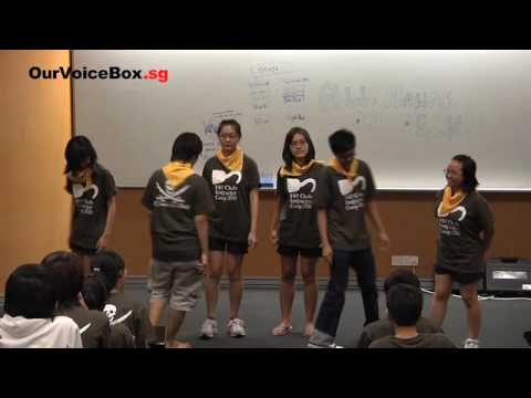 Ngee Ann Polytechnic Hearing Impaired Club Instructor camp 2010-SPONGEBOB