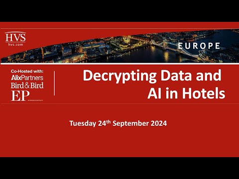 HVS Decrypting Data and AI in Hotels Webinar