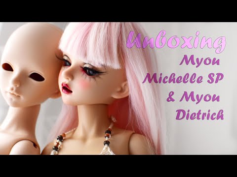 BJD Unboxing ~ MYOU-Doll Split ~ Michelle SP Version & Dietrich Vampire Version