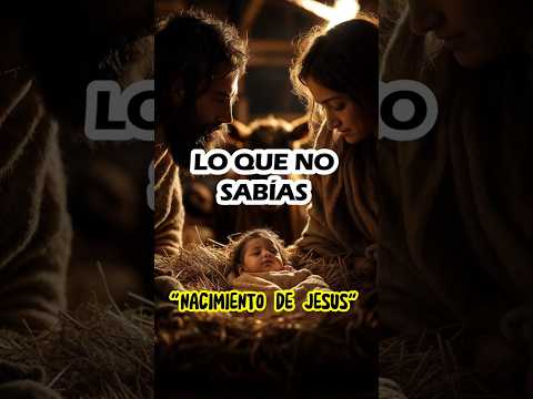 lo que NO SABÍAS del nacimiento de Jesús #dios #shorts #biblia