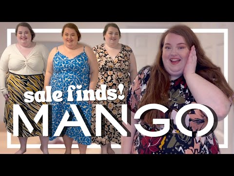 MANGO SALE HAUL FINDS | plus size fashion try on | 2024