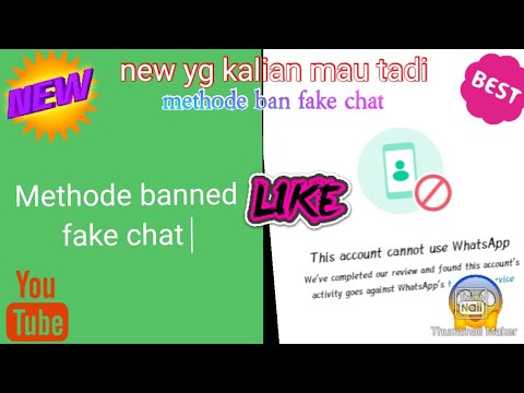 terbaru || methode || 100% Work || Fake chat || ad unbanned teks