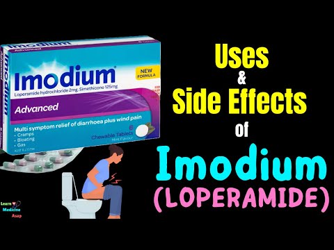 Imodium (Loperamide) – Side Effects, Uses, Mechanism of Action, Dosage, Interactions, Warnings