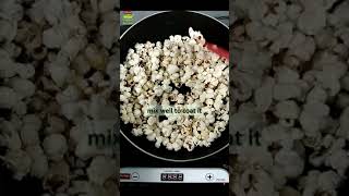 Make Popcorn in Pan 1 - Vajraraj Recipes