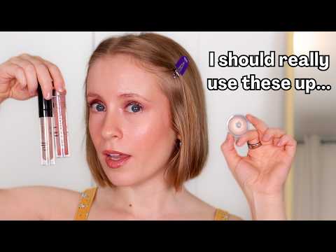 Makeup I want to USE UP this year + how my makeup usage has changed since I quit project panning