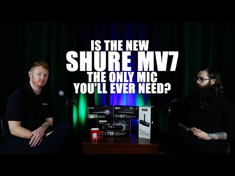 A Shure Conversation. The Brand New MV7, the ultimate podcast tool? part 2/4