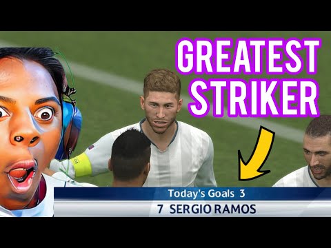 I Turned Sergio Ramos Into The Greatest Striker | PES eFootball RP