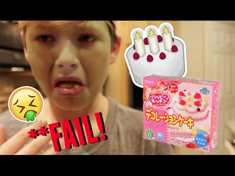 BIRTHDAY CAKE POPPIN COOKIN *FAIL! | Jake Warden