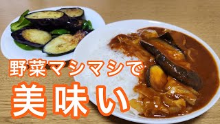 【 野菜ゴロゴロ 】お家でトッピング 野菜マシマシヘルシーカレーが美味すぎた