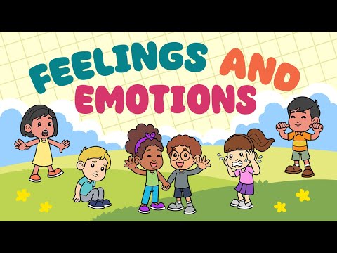 42 Feelings and Emotions for Kids - Learn Emotion and Feeling Adjectives Vocabulary Words