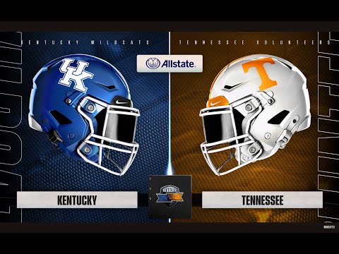 COLLEGE FOOTBALL KENTUCKY WILDCATS VS. THE TENNESEE VOLUNTEERS FULL GAME!