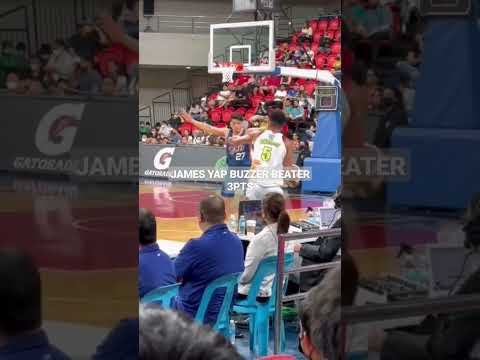 JAMES YAP ANG PAGBABALIK SA PBA / BUZZER BEATER 3PTS / RAIN OR SHINE VS MERALCO BOLTS / GOVS CUP