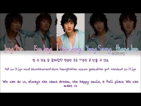 SS501 – The Wings of the World (Han/Rom/Eng) Color Coded Lyrics