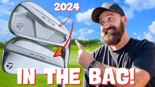 I've got the NEW 2024 P770 & P7CB Taylormade Irons.