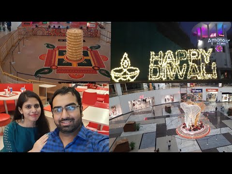 Diwali Decoration in Amanora Mall and Seasons Mall Pune | VlogGoals