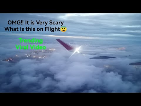 OMG!! 😨Suddenly I Saw Something Pouring On Plane What Happend in Air India Singapore Flight?!