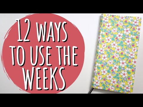 12 Unique Ways to Use the Hobonichi Weeks Planner | How to Use All the Hobonichi Weeks Sections