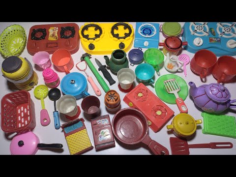 4 Minutes Satisfying with Unboxing Sanrio Kitchen Playset, Cooking Toys Installation | ASMR | Toys