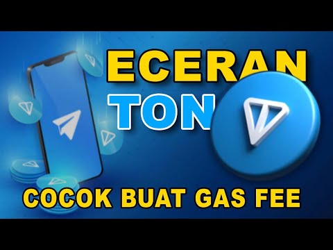 Cara Beli TON Eceran Murah Untuk Gas Fee | BKD tutorial Airdrop Withdrawal