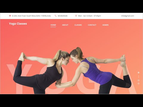 Yoga Class Registration Software