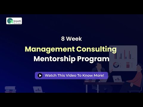 8 Week Management Consulting Mentorship