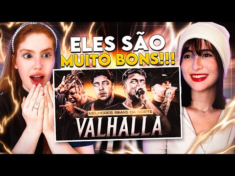 REACT | AS MELHORES RIMAS da NORTE VALHALLA! | CR Reacts