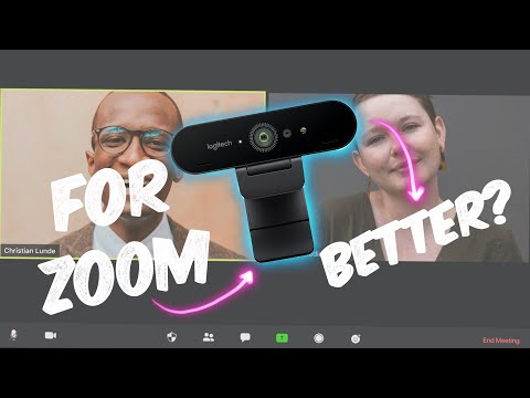 Logitech 4K Pro Webcam (Brio) for Zoom | Working from Home