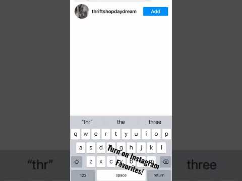 Instagram algorithm change learn how to add favorites #instagramalgorithm #thriftshop #socialselling