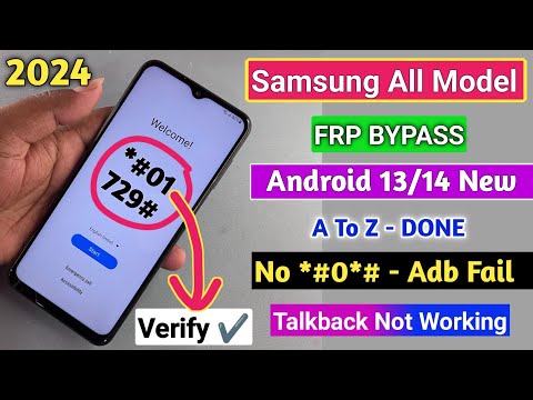 Samsung Frp Bypass Android 13/14 TalkBack Not Working || Samsung A12, A03, A13, A14, A15 Frp Unlock