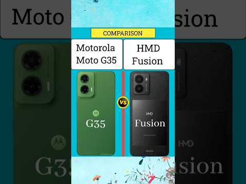 Motorola Moto G35 vs HMD Fusion