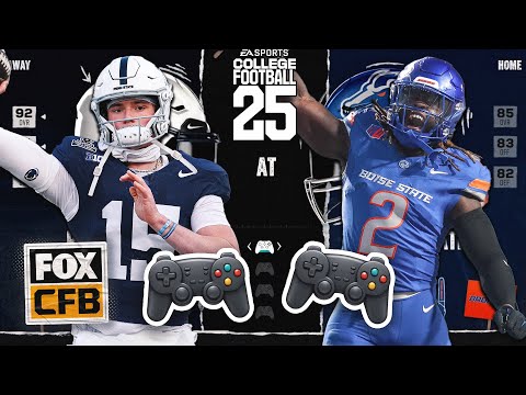 Penn State Nittany Lions vs. Boise State Broncos | 2024 CFP | College Football 25 Simulation