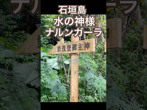 【石垣島】水の神がいる御嶽“於茂登御主神”ナルンガーラへ　#石垣島