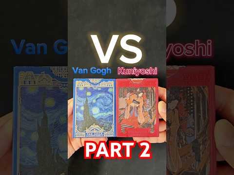 Van Gogh VS Kuniyoshi playing cards (PART 2)