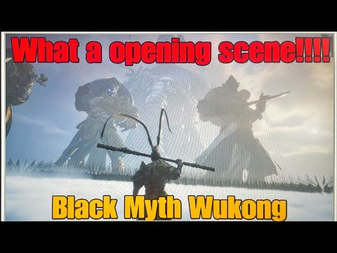 Black Myth Wukong - What a opening scene!