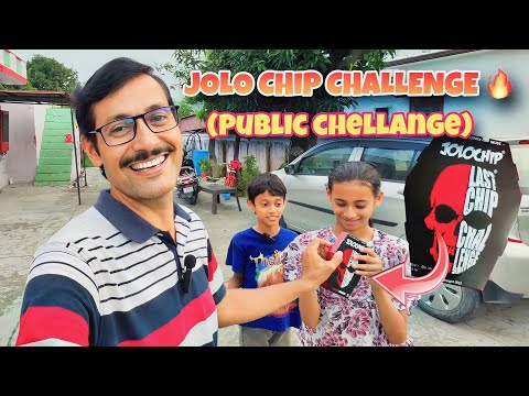 Jolochip public challenge fail or pass ? 😳🤔 #challenge #vlog