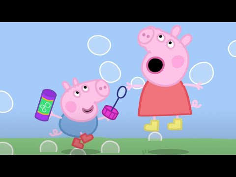 Peppa Pig | Playing with the Bubble Mixture COMPILATION | Kids Cartoon | Kids Videos