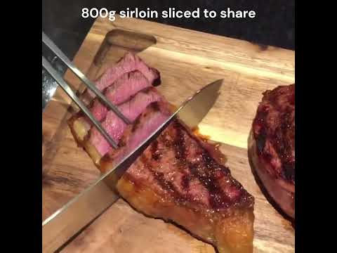 800g sirloin sliced to share by tasty food  #sirloin #sirloinsteak #steak #shorts #shortsvideo